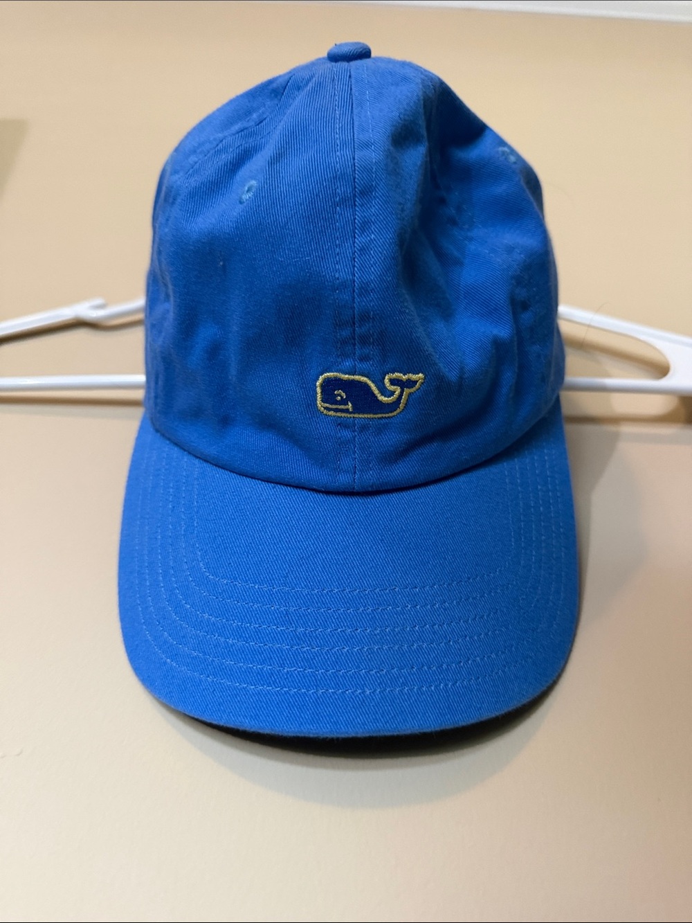Vineyard Vines Royal Blue Cap with Yellow Whale